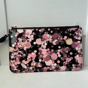 Kate Spade Sparkle Wristlet w/ Matching Card Wallet